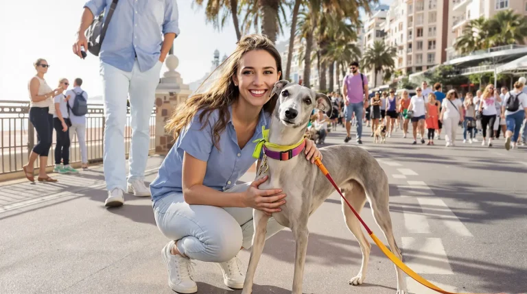 Maria Chiara de Bourbon des Deux-Siciles promeut le bien-être animal à Nice lors d’une promenade dominicale Maria Chiara de Bourbon des Deux-Siciles promeut le bien-être animal à Nice lors d’une promenade dominicale