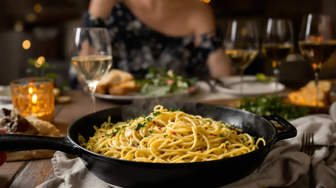 « Même sans savoir cuisiner, je les réussis à chaque fois » : ces pâtes à 4 ingrédients promettent une Saint-Valentin délicieusement chaude et romantique « Même sans savoir cuisiner, je les réussis à chaque fois » : ces pâtes à 4 ingrédients promettent une Saint-Valentin délicieusement chaude et romantique
