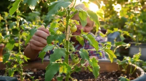 Mon voisin fixe une pince à linge sur ses tomates : ce geste précis protège ses plants, voici pourquoi