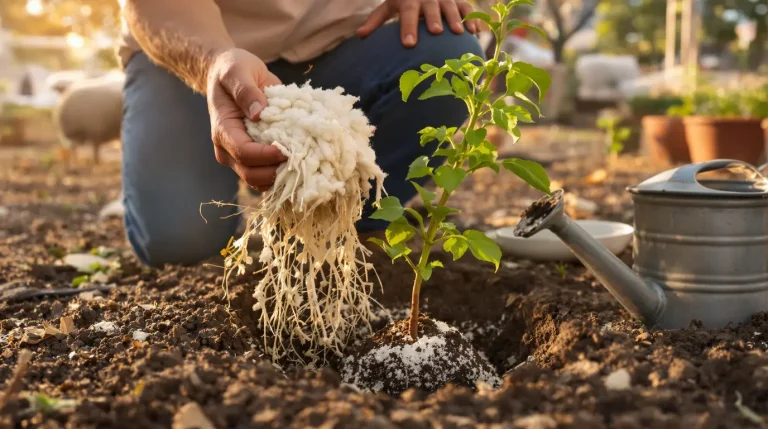 Pourquoi les anciens bergers mettaient de la laine brute dans les trous de plantation