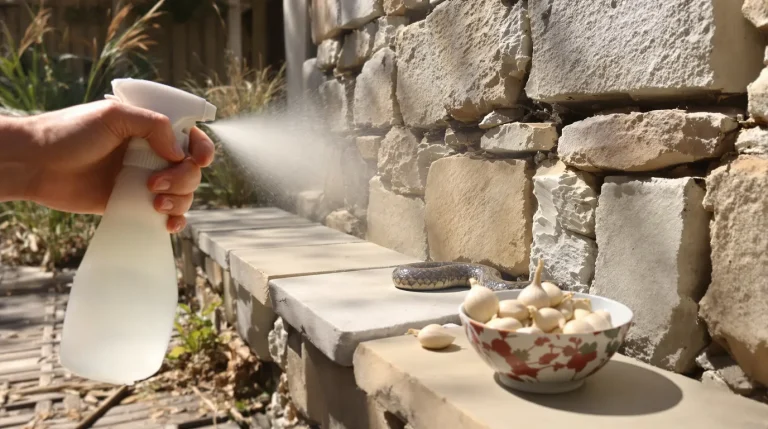Vipères et couleuvres en mars : cet ingrédient de cuisine jeté éloigne les serpents de la terrasse